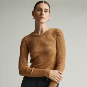 NWT Everlane The Rib-Knit Crew Sweater
